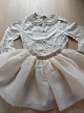Donsje Amsterdam Girls Blouse & Tulle Skirt (matching set) NWT sz 4-5
